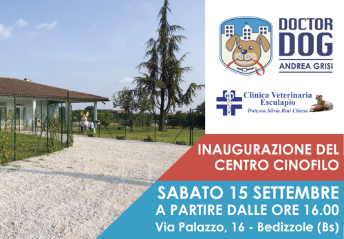 Inaugurazione del nuovo Centro Cinofilo Doctor Dog