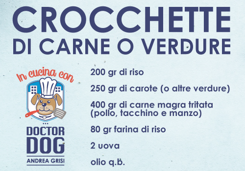 In Cucina Con Doctor Dog - Crocchette di Carne e Verdure